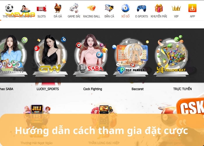 Các bước tham gia đặt cược Xổ Số Lào tại AEV99